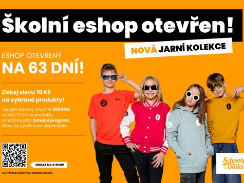 Benešova základní škola a mateřská škola Plzeň_Plakát QR kopie