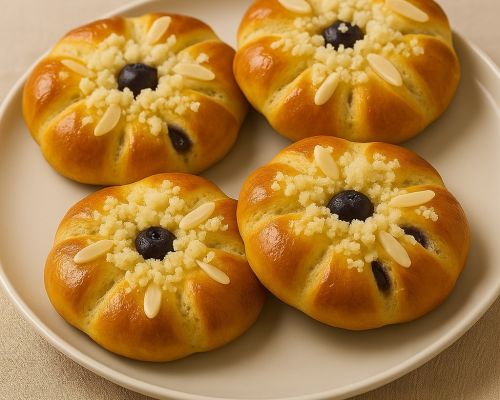 Stříhané koláče Stříhané koláče