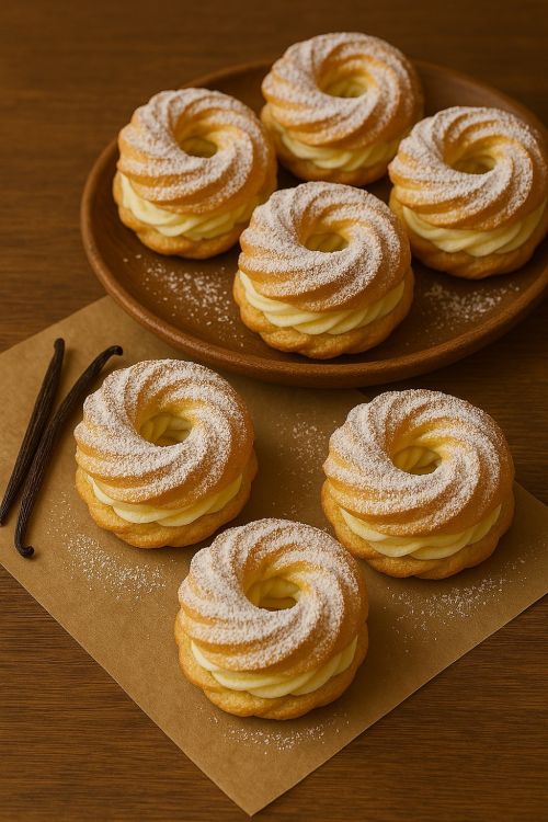 vanilkové věnečky vanilkové věnečky