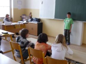 Vystoupit před porotou i před spolužáky nebylo lehké.